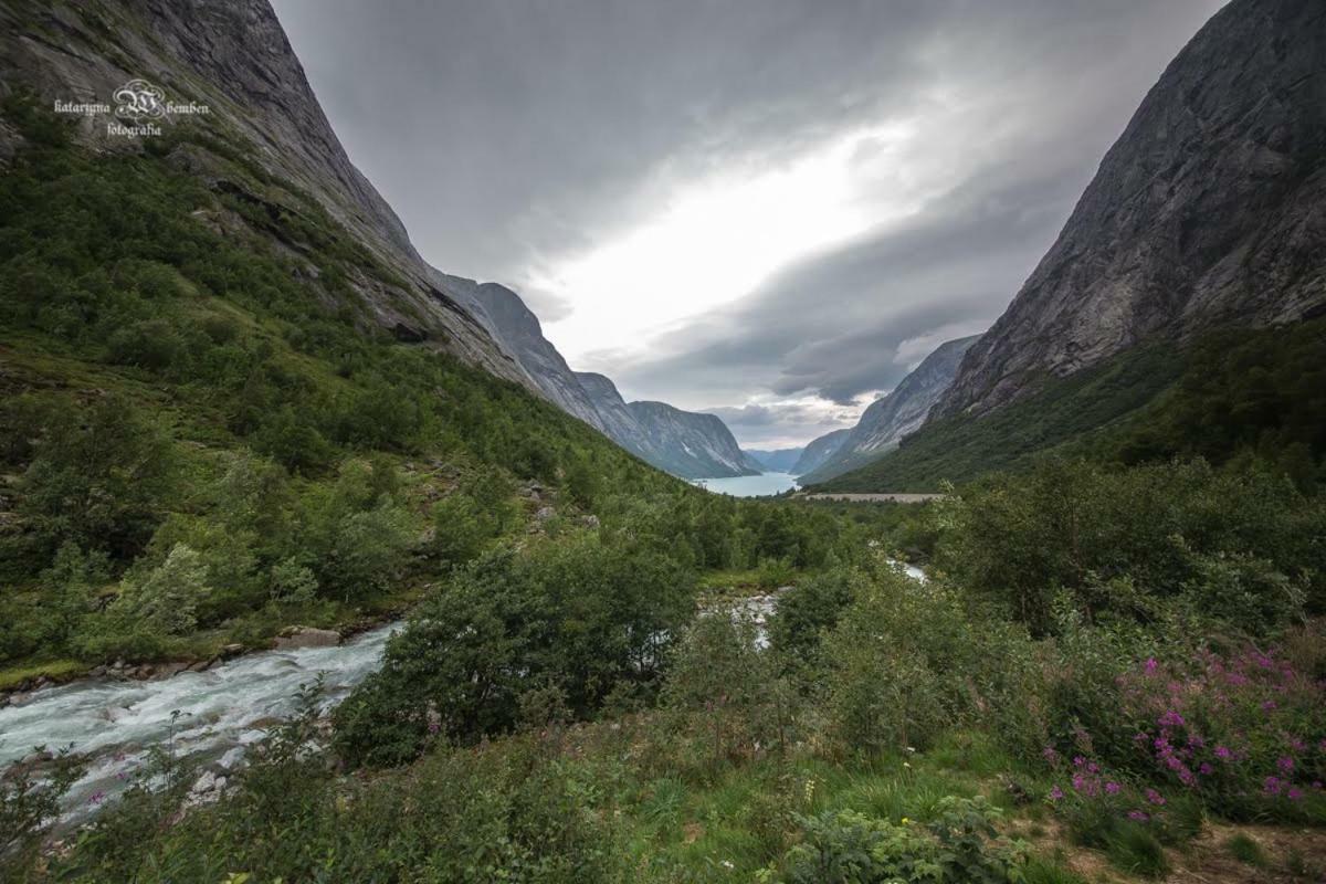 Hotel Hytta Alis Lærdalsøyri Esterno foto